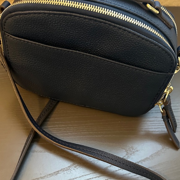 Dooney & Bourke Dark Blue Crossbody Pebbled Leather Bag Built in wallet feature - Picture 6 of 11